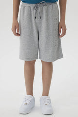 Bermuda Niño Print 3D Gris Melange