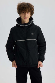 Chaqueta Niño Full Zipper Negro