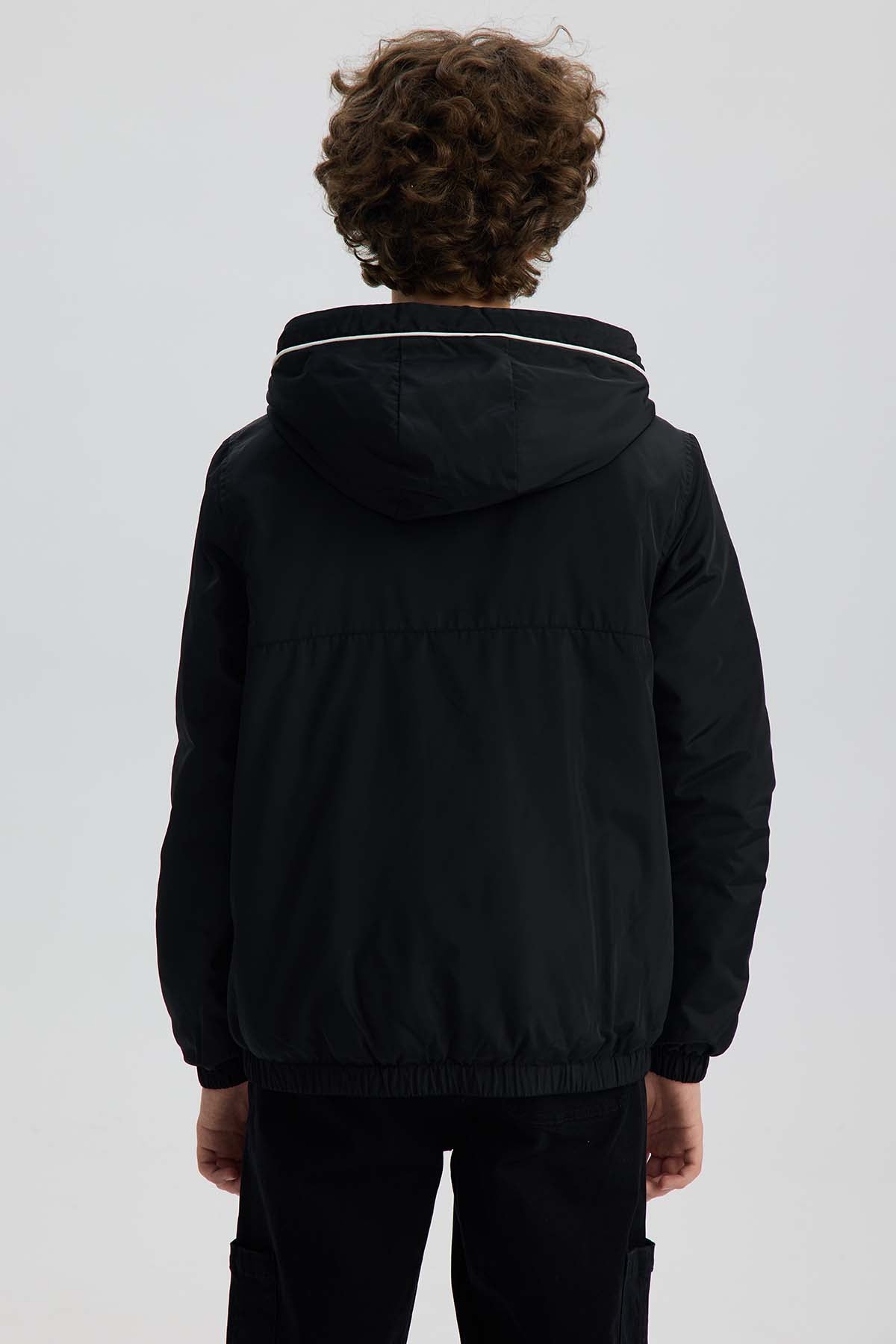Chaqueta Niño Full Zipper Negro