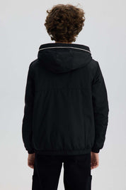 Chaqueta Niño Full Zipper Negro