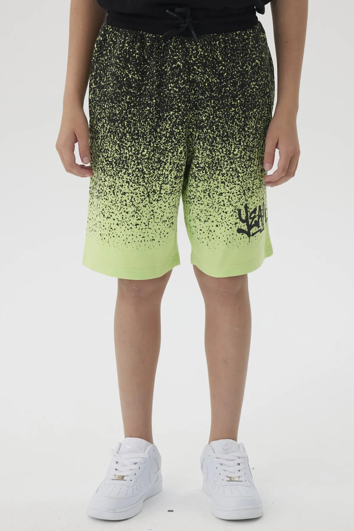 Bermuda Niño Franela Verde