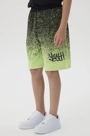 Bermuda Niño Franela Verde