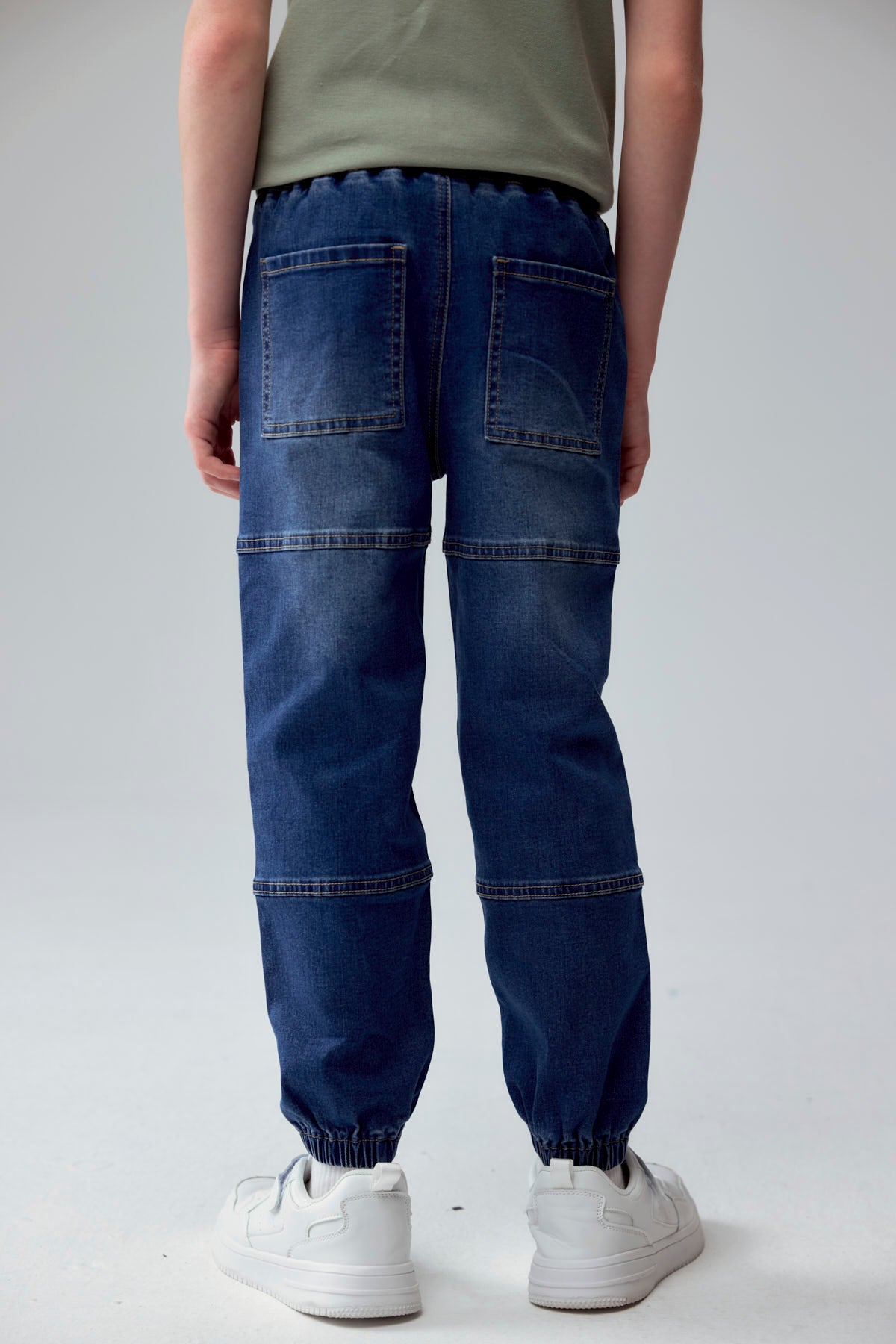 Jeans Niño Jogger Azul