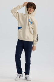 Pantalón Buzo Niño Jogger Azul Oscuro