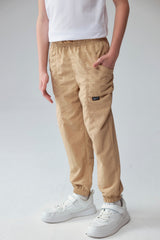 Pantalón Niño Jogger Kaki