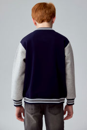 Chaqueta Niño Bomber Azul Oscuro