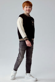 Chaqueta Niño Bomber Negro