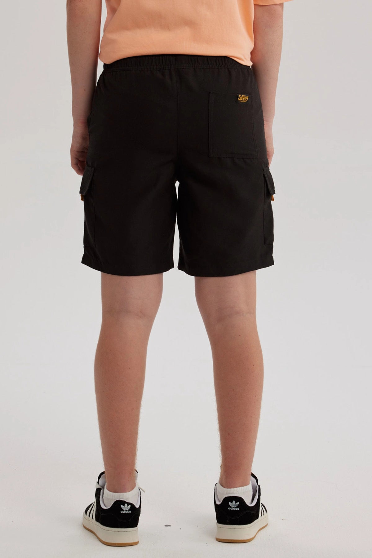 Short de Baño Niño Cargo Negro