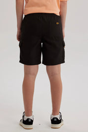 Short de Baño Niño Cargo Negro