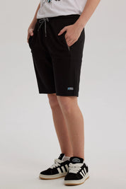 Bermuda Niño Con Bolsillo Con Cierre Negro