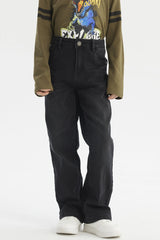 Jeans Básico Niño Negro