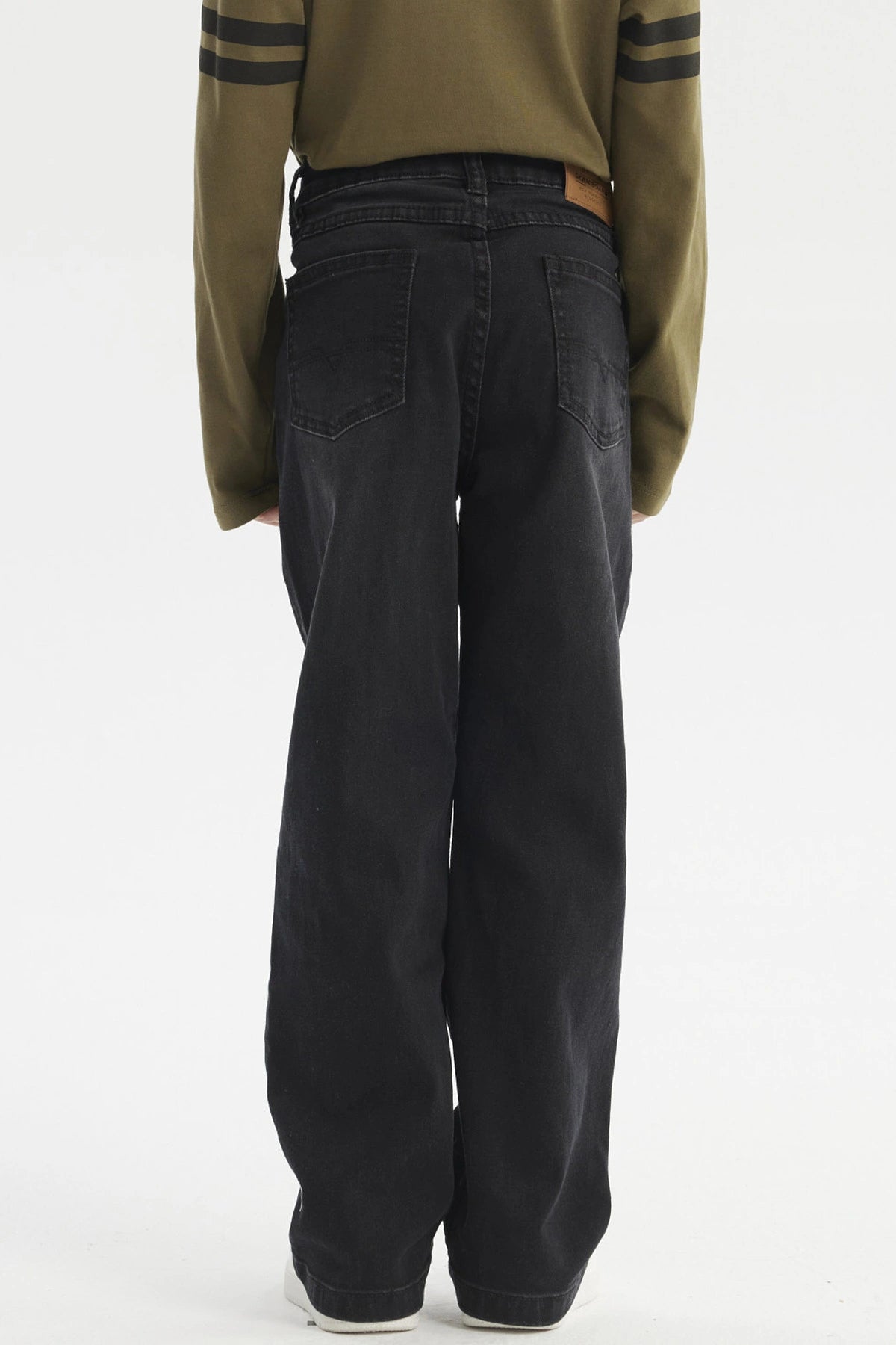 Jeans Niño Básico Negro