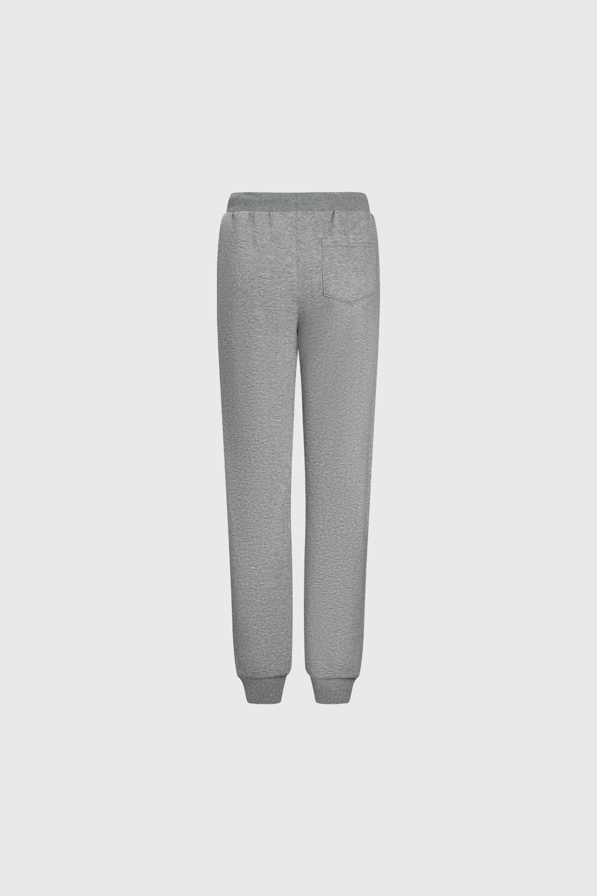 Pantalón buzo niño azul oscuro bipack con pretina ajustable y puños elásticos prenda lisa