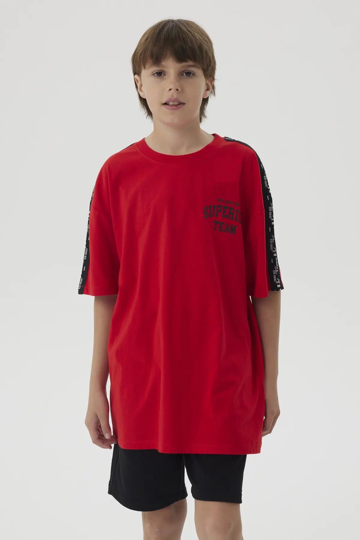 Polera Niño Tape Rojo