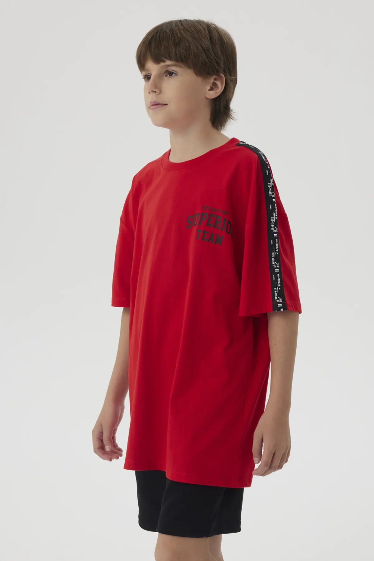 Polera Niño Tape Rojo