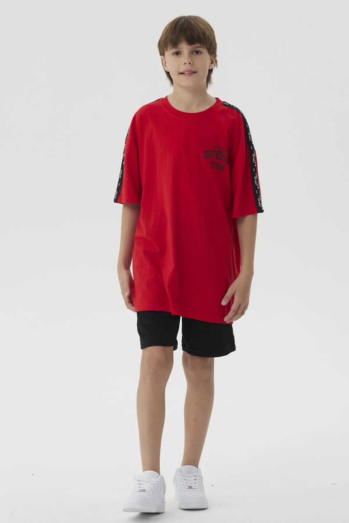 Polera Niño Tape Rojo