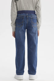 Jeans Niño Slim Azul