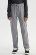Pantalón Buzo Niño Pitillo Gris