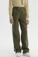 Pantalón Buzo Niño Pitillo Verde Militar