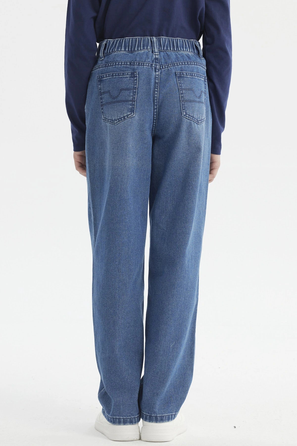 Jeans Niño Baggy Azul