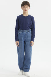 Jeans Niño Baggy Azul