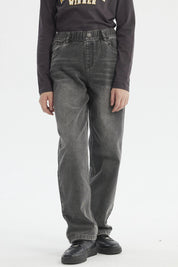 Jeans Niño Baggy Gris