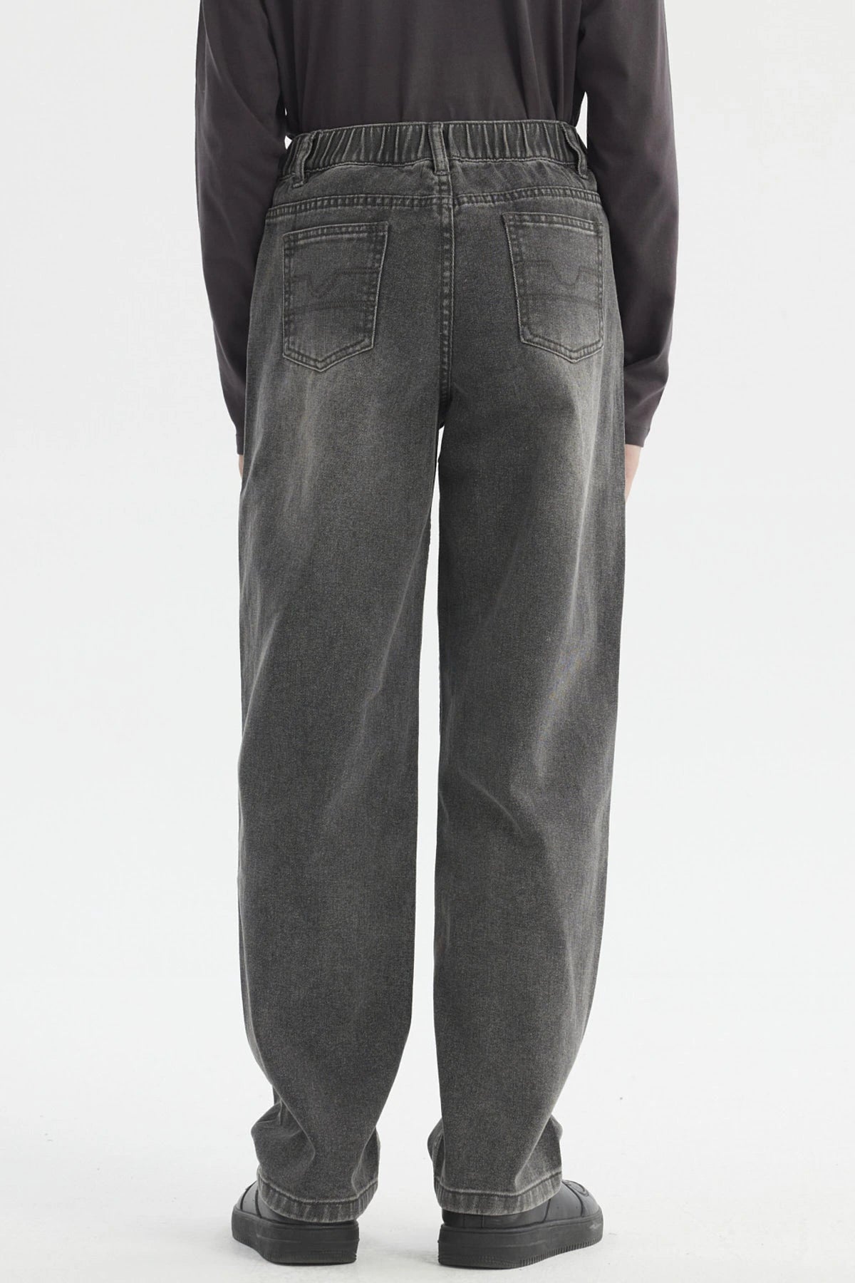 Jeans Niño Baggy Gris