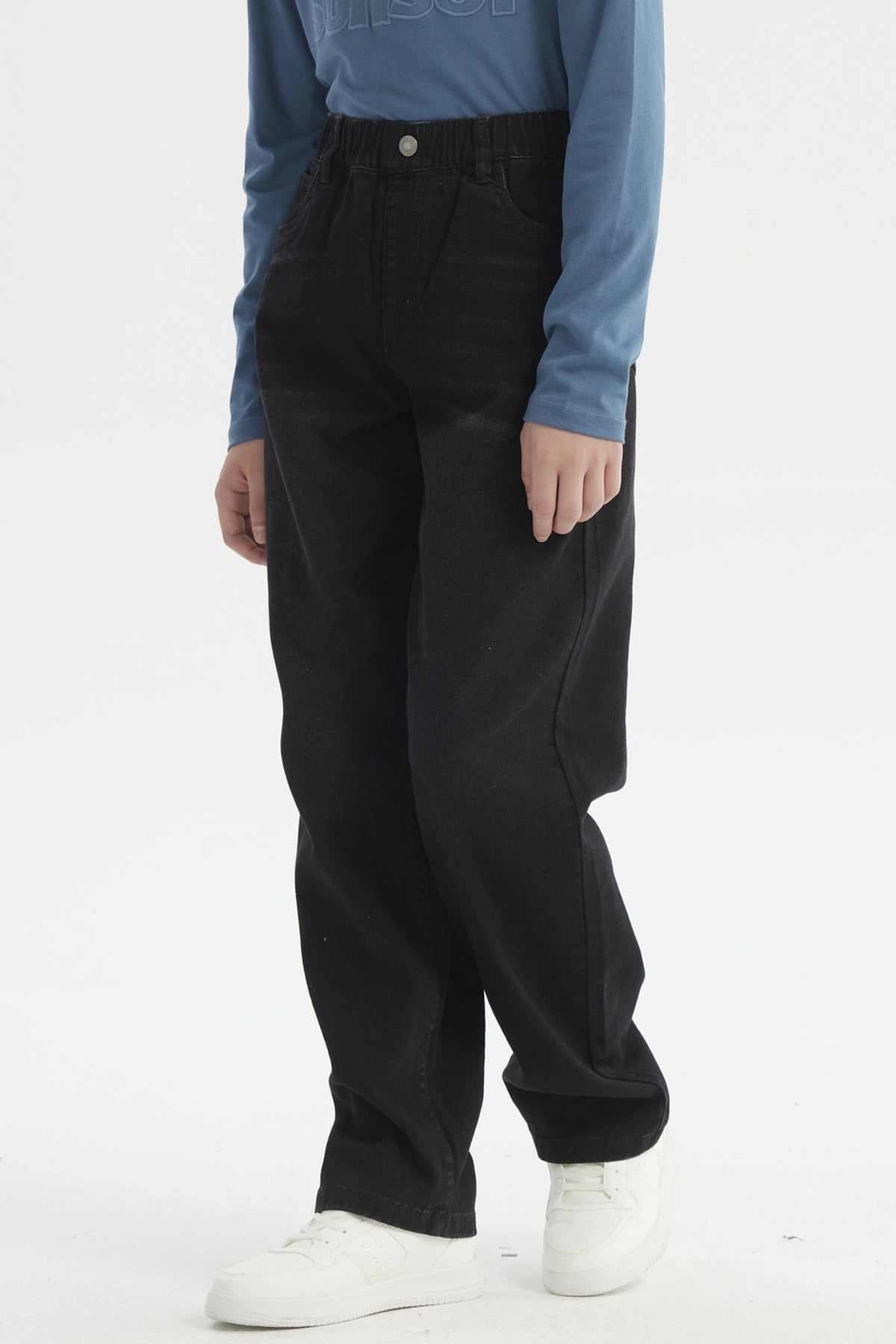 Jeans Niño Baggy Negro