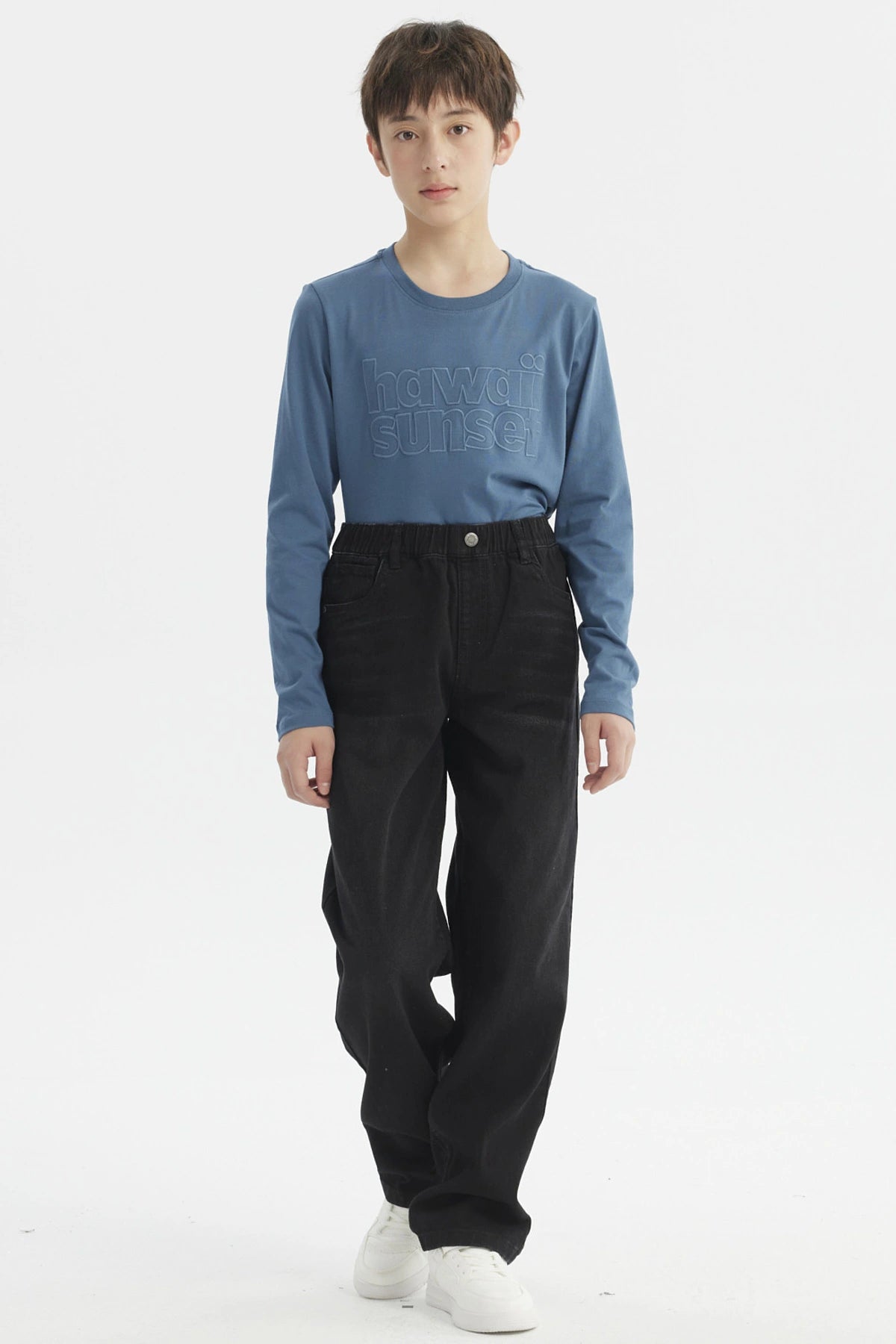 Jeans Niño Baggy Negro