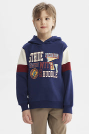 Polerón Niño College Azul Oscuro