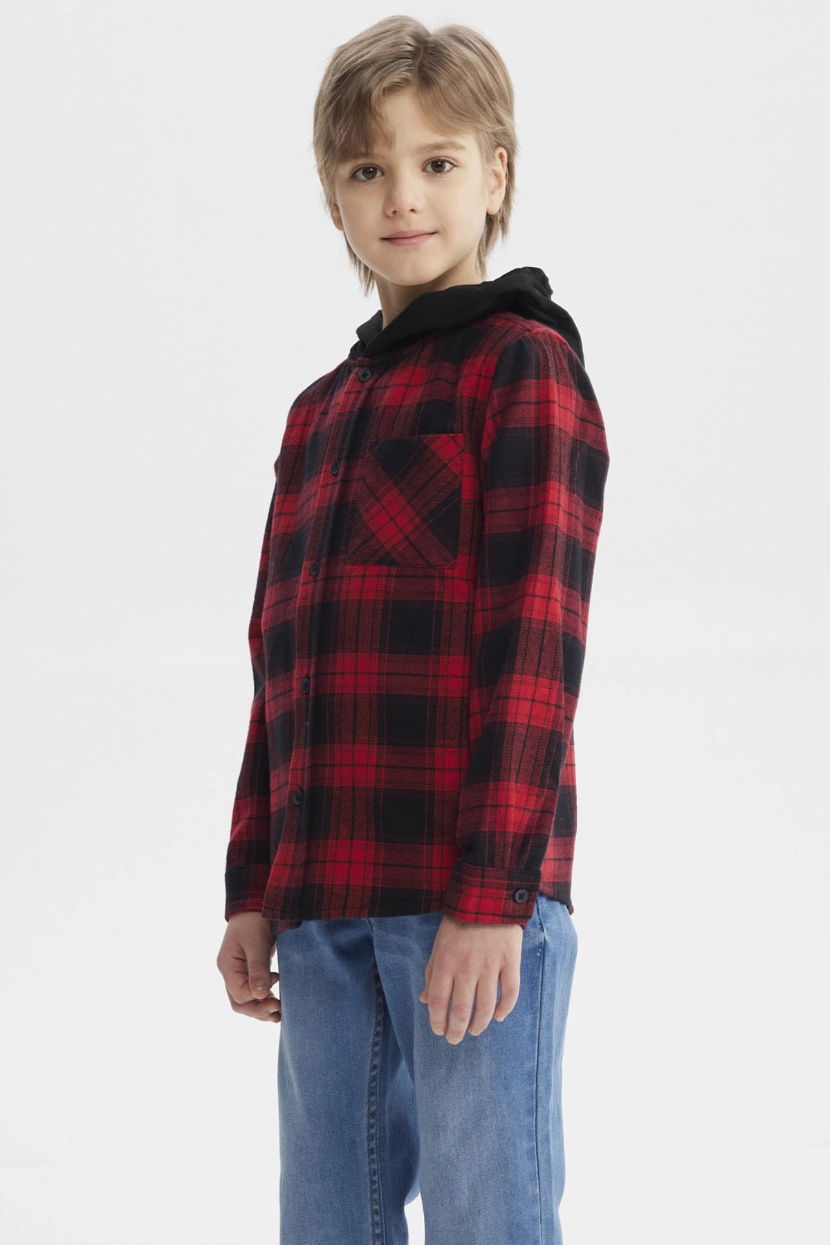Camisa Niño Ancha Rojo