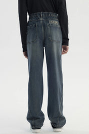 Jeans Niño Baggy Azul Oscuro