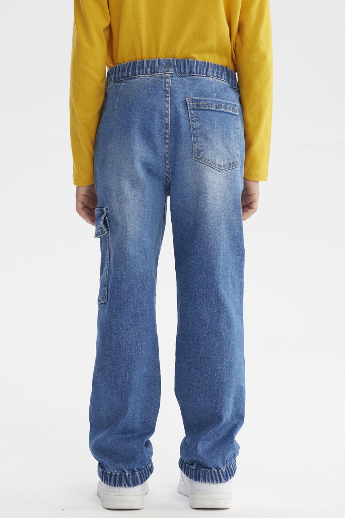 Jeans Niño Pitillo Azul Oscuro