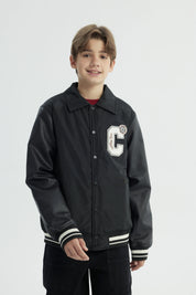 Chaqueta Niño Slim Negro