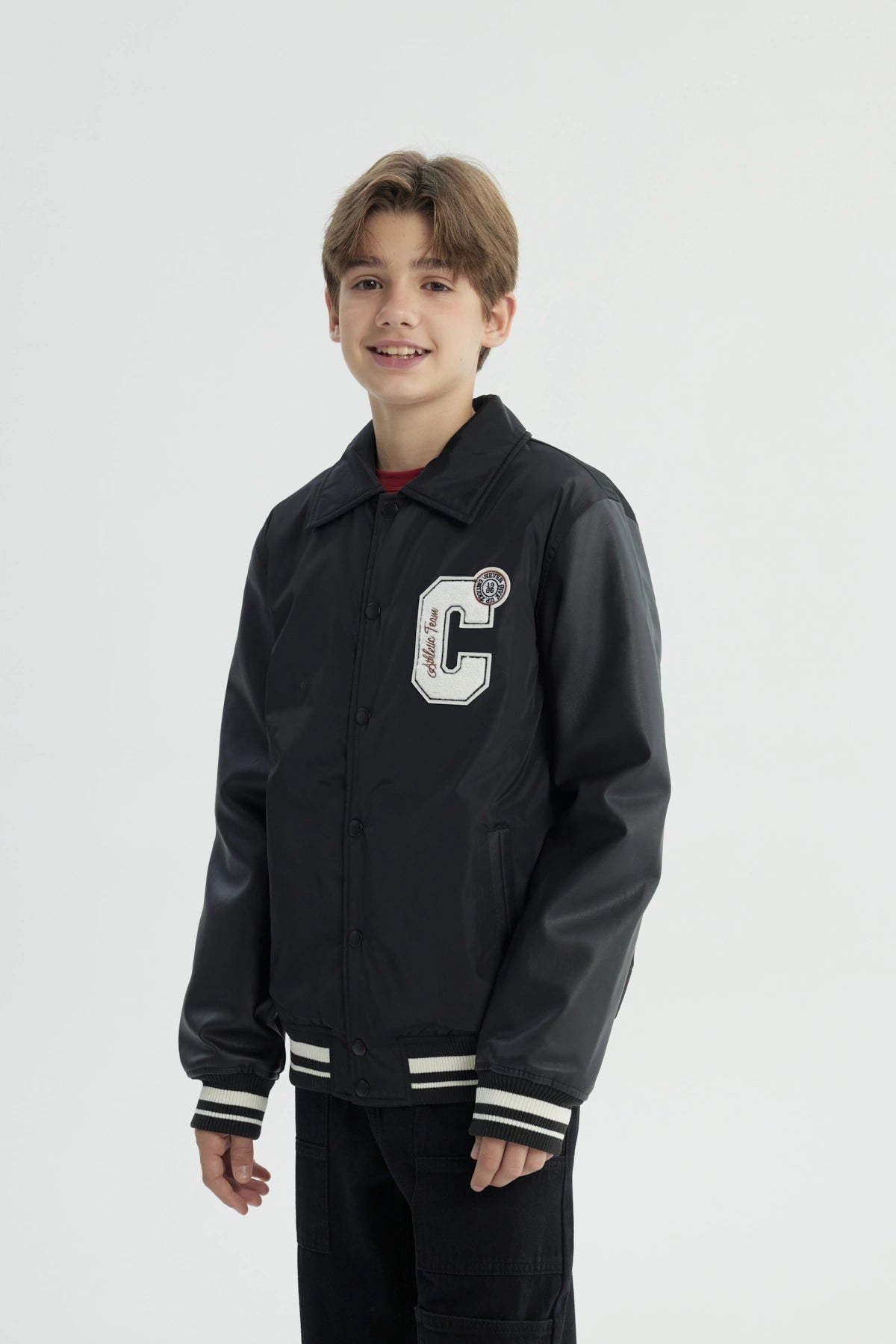 Chaqueta Niño Slim Negro