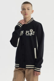 Chaqueta Niño Slim Negro