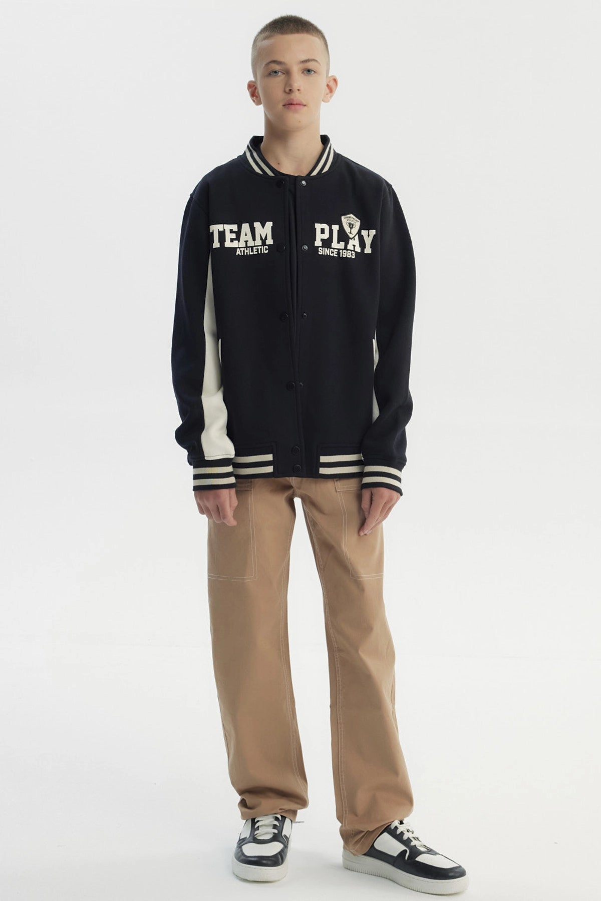 Chaqueta Niño Slim Negro