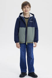 Chaqueta Niño Slim Azul Oscuro