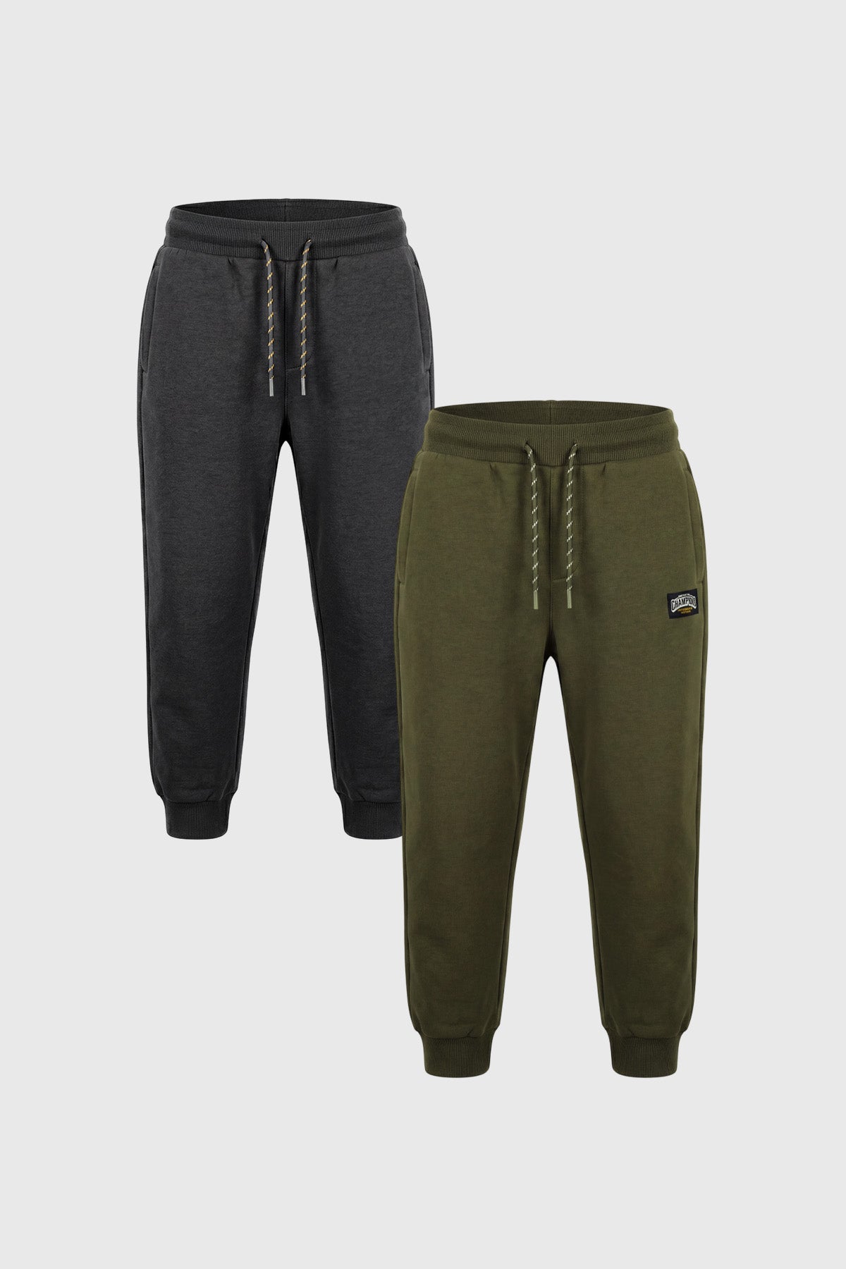 Pantalón Buzo Niño Pitillo Verde Militar