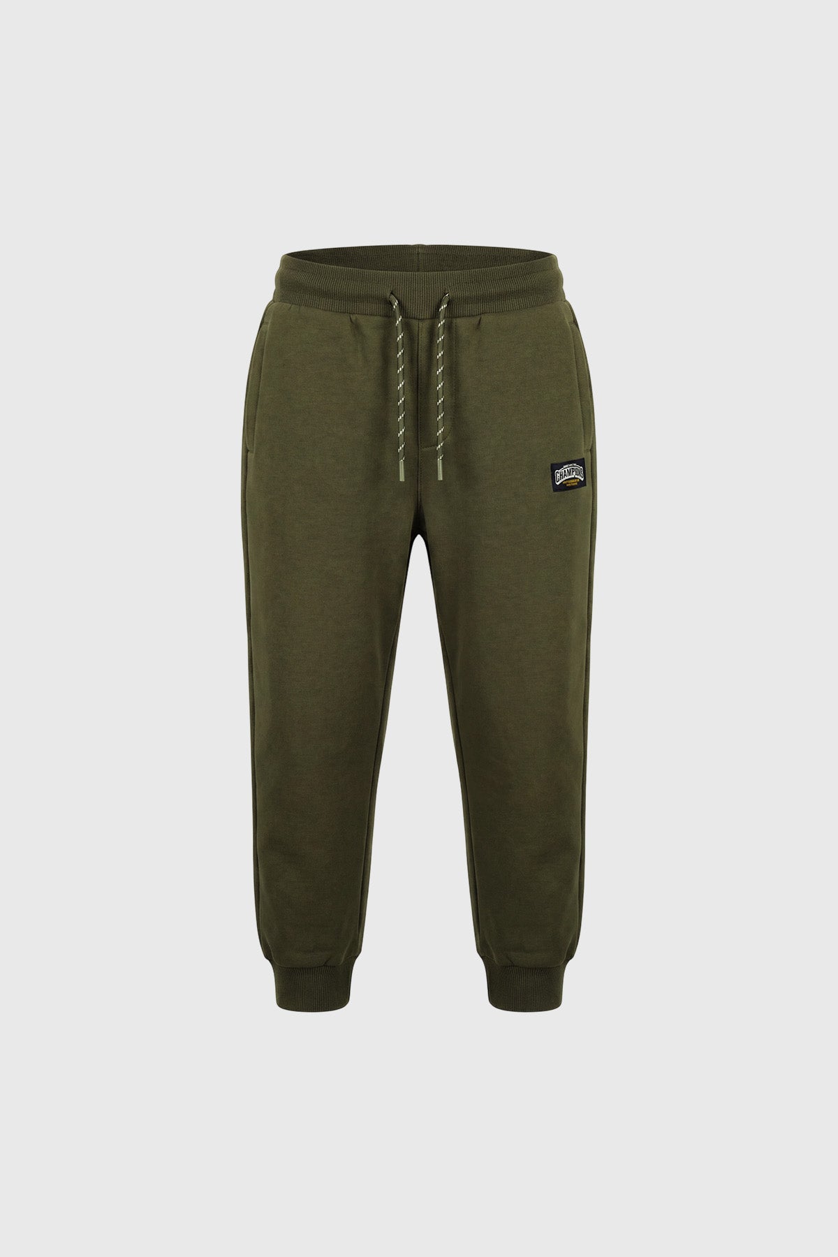 Pantalón Buzo Niño Pitillo Verde Militar