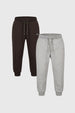 Pantalón Buzo Niño Pitillo Café