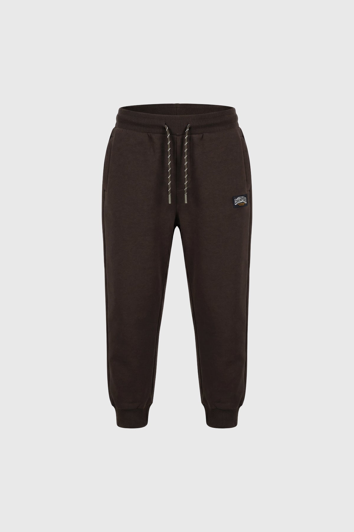 Pantalón Buzo Niño Pitillo Café