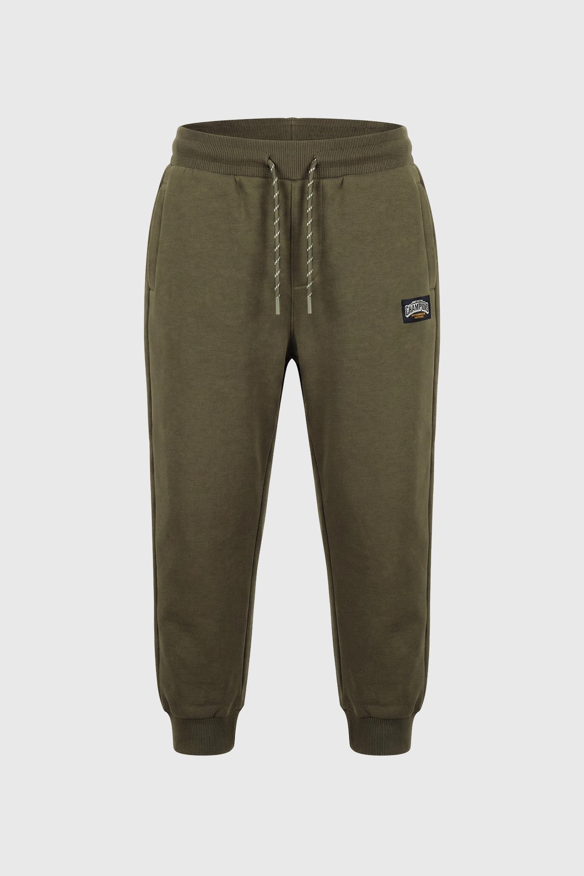Pantalón Buzo Niño Pitillo Verde Militar