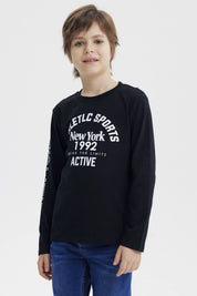 Polera Niño Slim Negro
