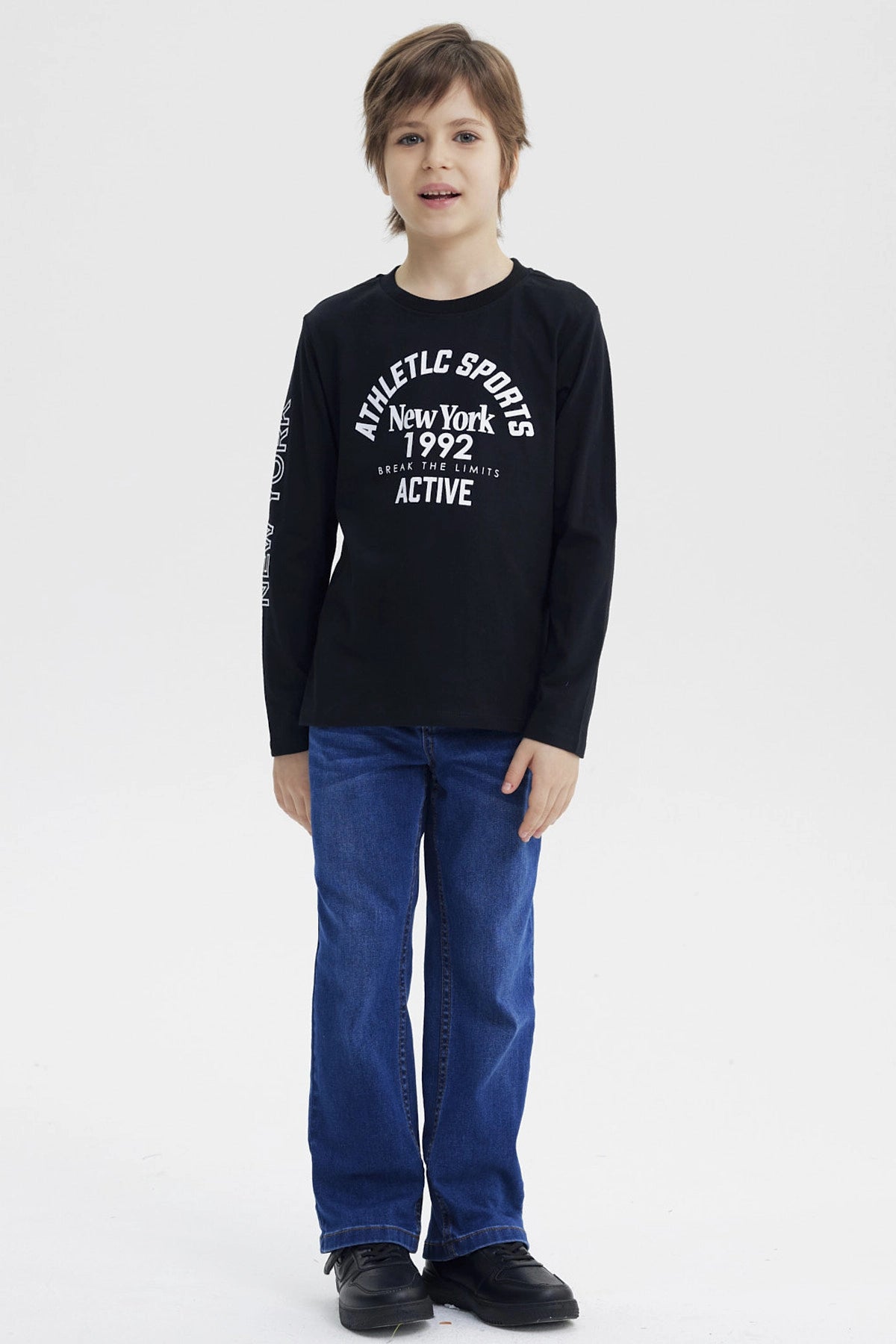 Polera Niño Slim Negro