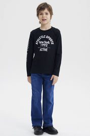Polera Niño Slim Negro