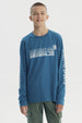 Polera Niño Slim Petroleo