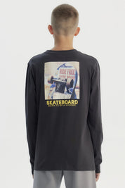 Polera Niño Slim Marengo