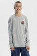 Polera Niño Slim Gris Melange