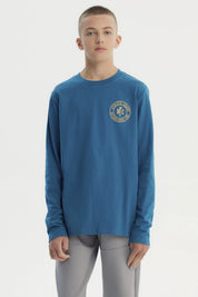 Polera Niño Slim Petroleo